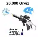 Pistola Automática Hidrogel M4 Lanzador Laser 60.000 Orviz