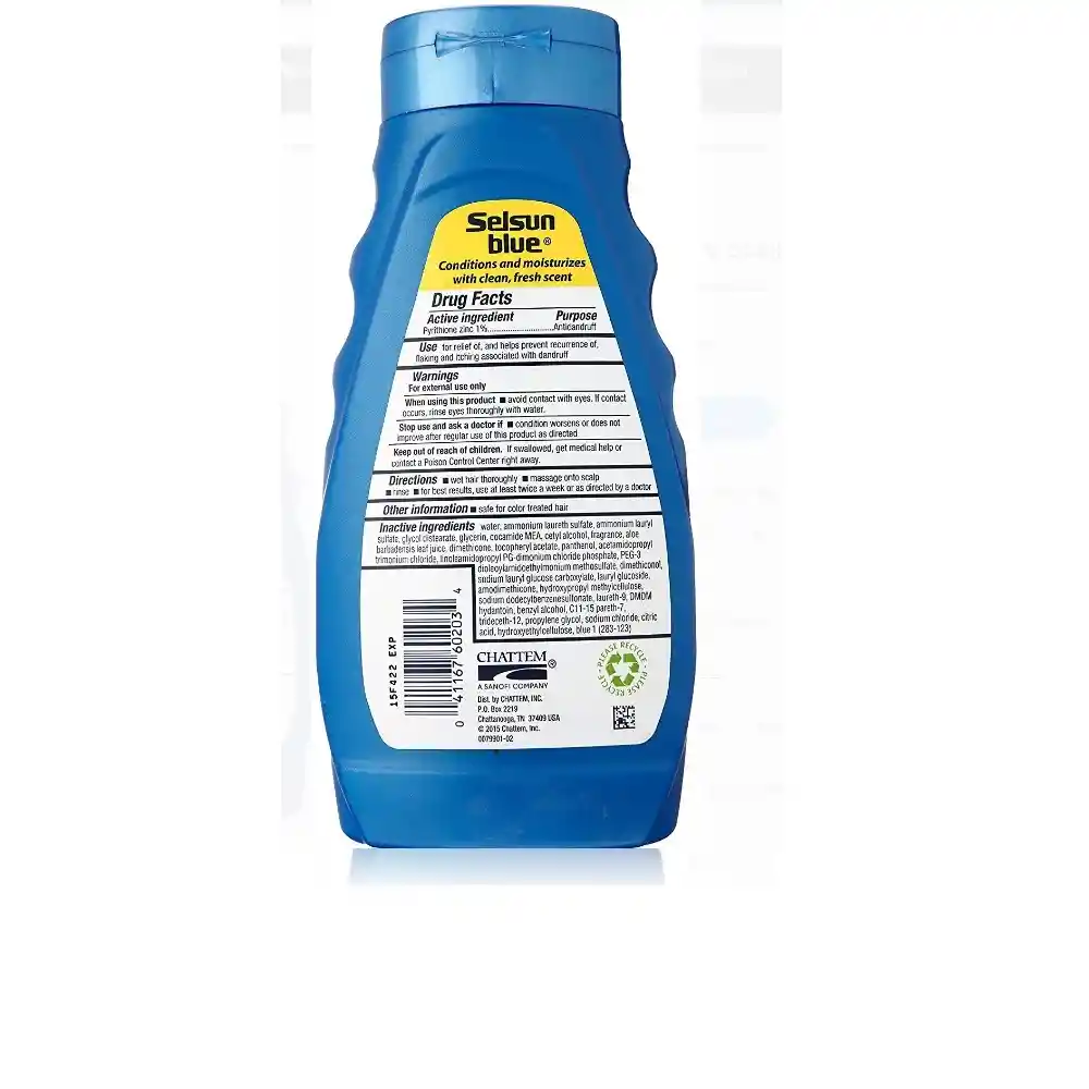 Champu Selsun Itchy Dry Scalp 11oz /325 Ml Amarillo