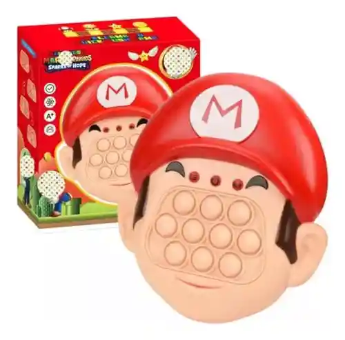 Super Mario Bros Pop It Juguete Electrónico Antiestres