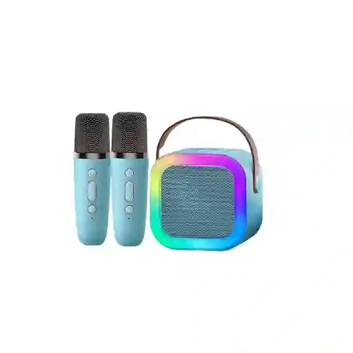 Kit Parlante Y Micrófono Karaoke Para Niños Bluetooth