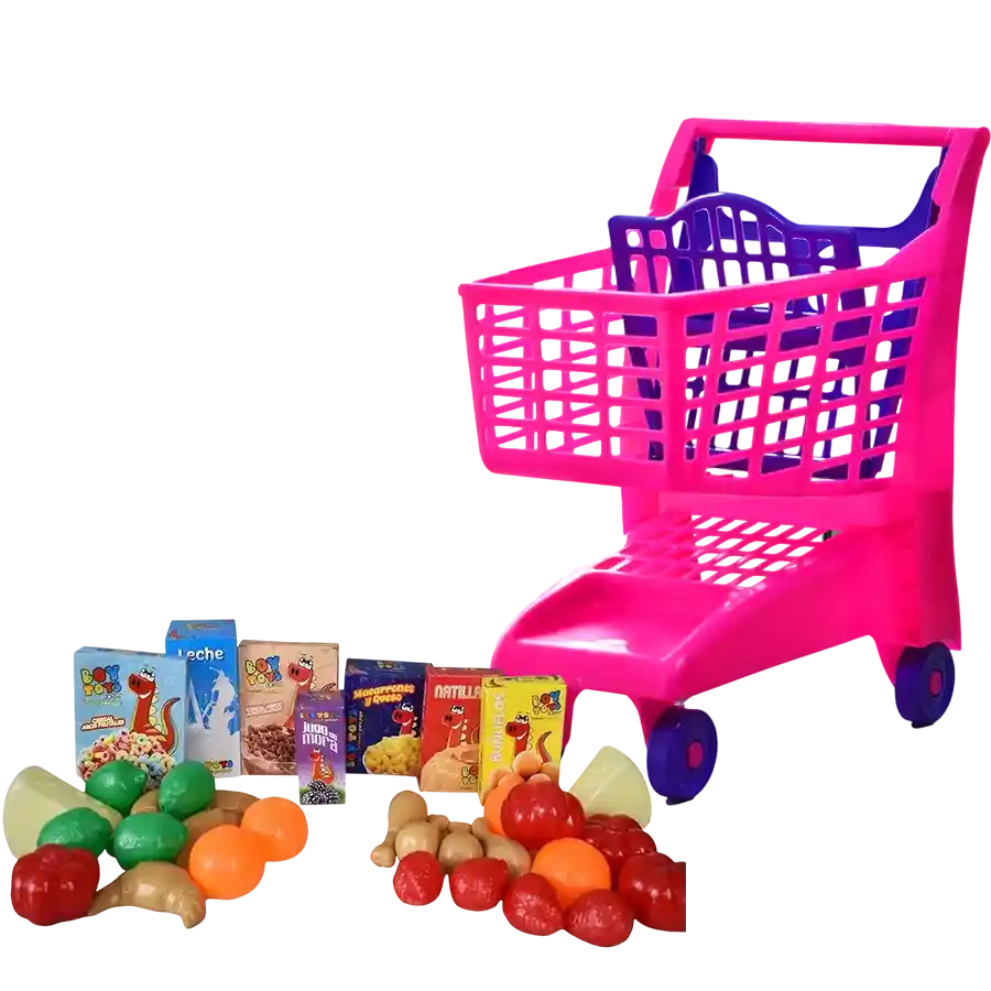 Carrito Mercado Juguete Boy Toys Niños Juegos 46cm