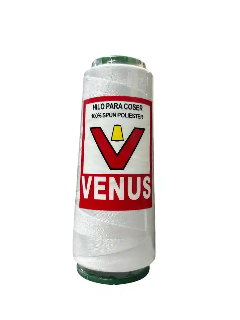 1 Tubo Hilo Blanco Tubino Marca Venus 120 De 100 Yardas Yds