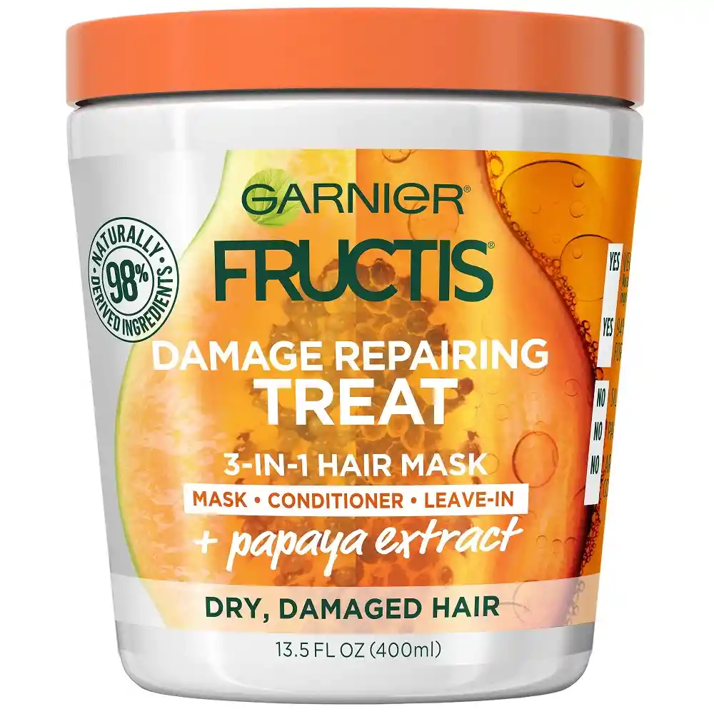 Garnier Fructis Mascarilla Papaya Cabello Seco Y Danado 400ml