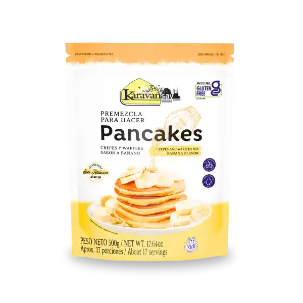 Pancakes Banano. 500gr