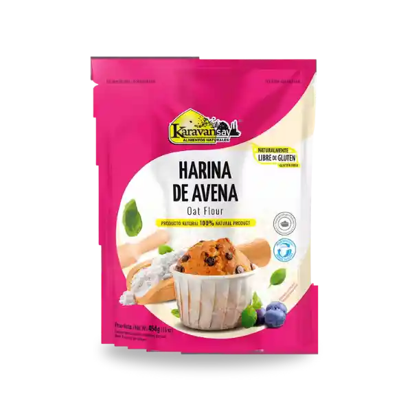 Harina De Avena. 454gr