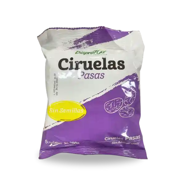 Ciruelas Pasas. 100gr.