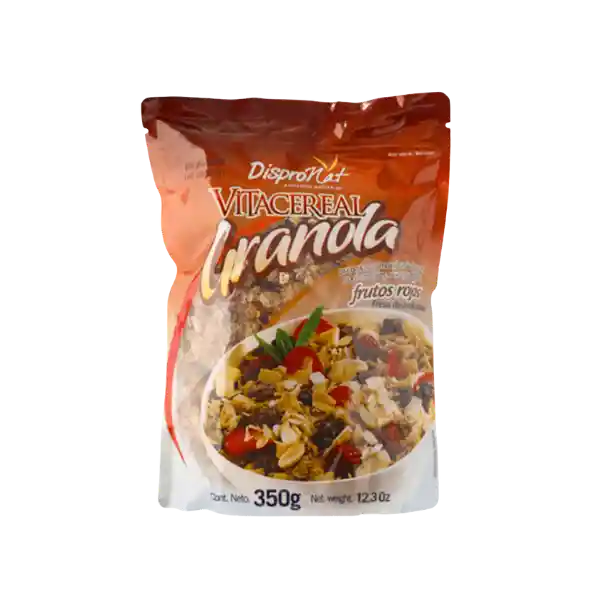 Granola Frutos Rojos. 350gr