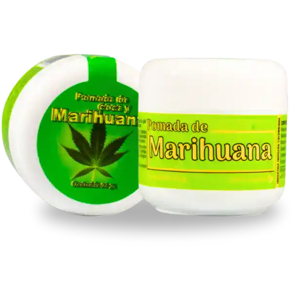 Pomada De Coca Y Marihuana. 60gr