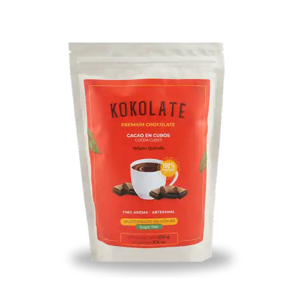 Kokolate Cubo. 250gr