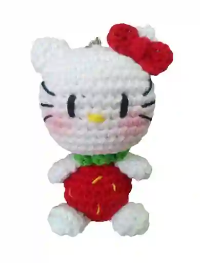Hello Kitty Amigurumi Muñeca Hello Kitty Fresita