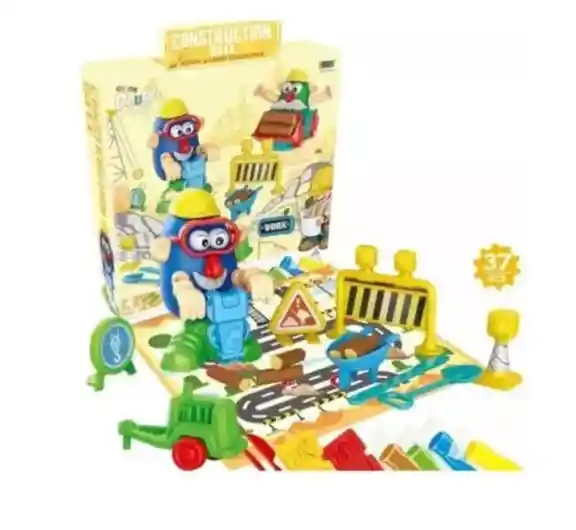 Kit De Plastilina De Construcción Niños