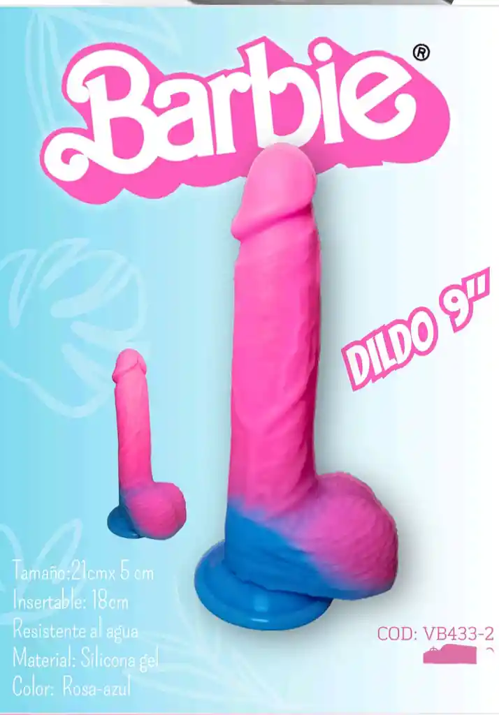 Dildo 9" Barbie