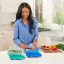 Bentgo Recipientes A Prueba De Fugas Azul