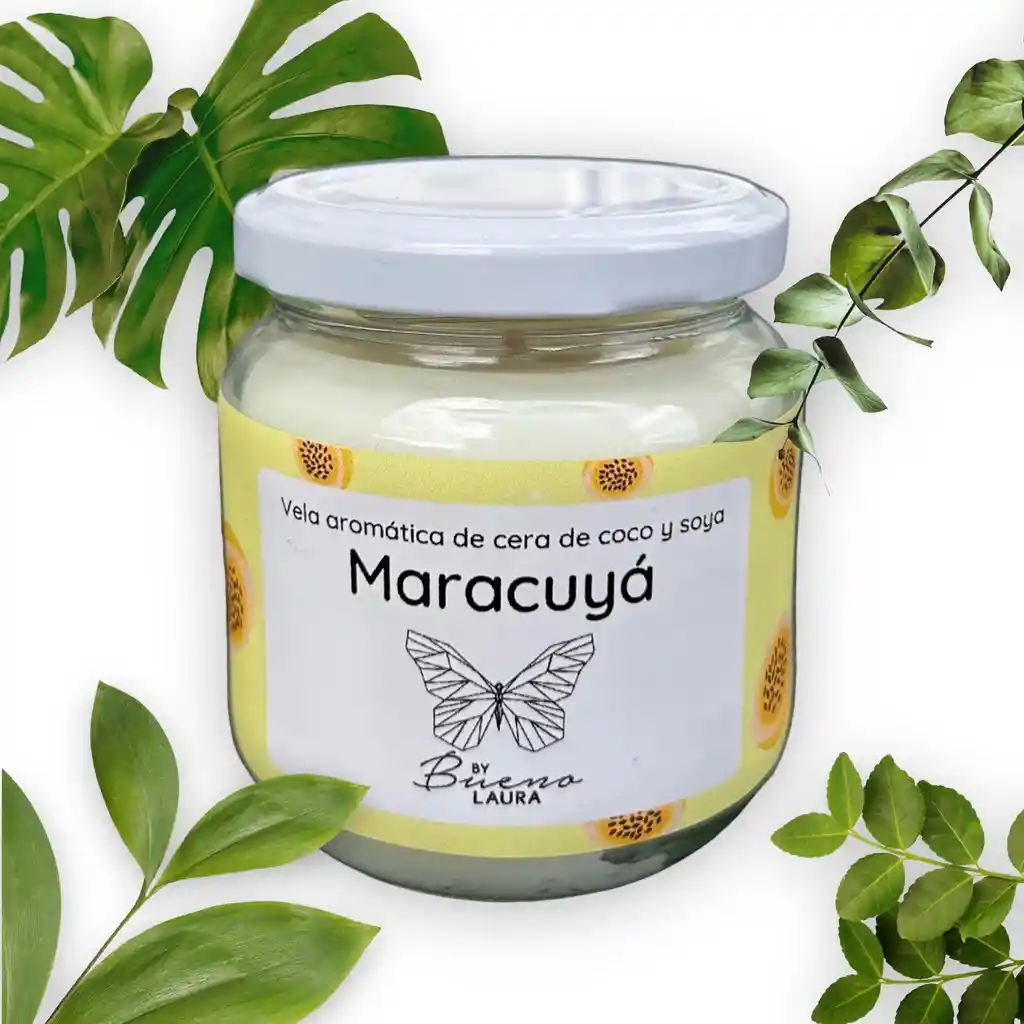 Vela Corporal Y Ambiente Maracuyá