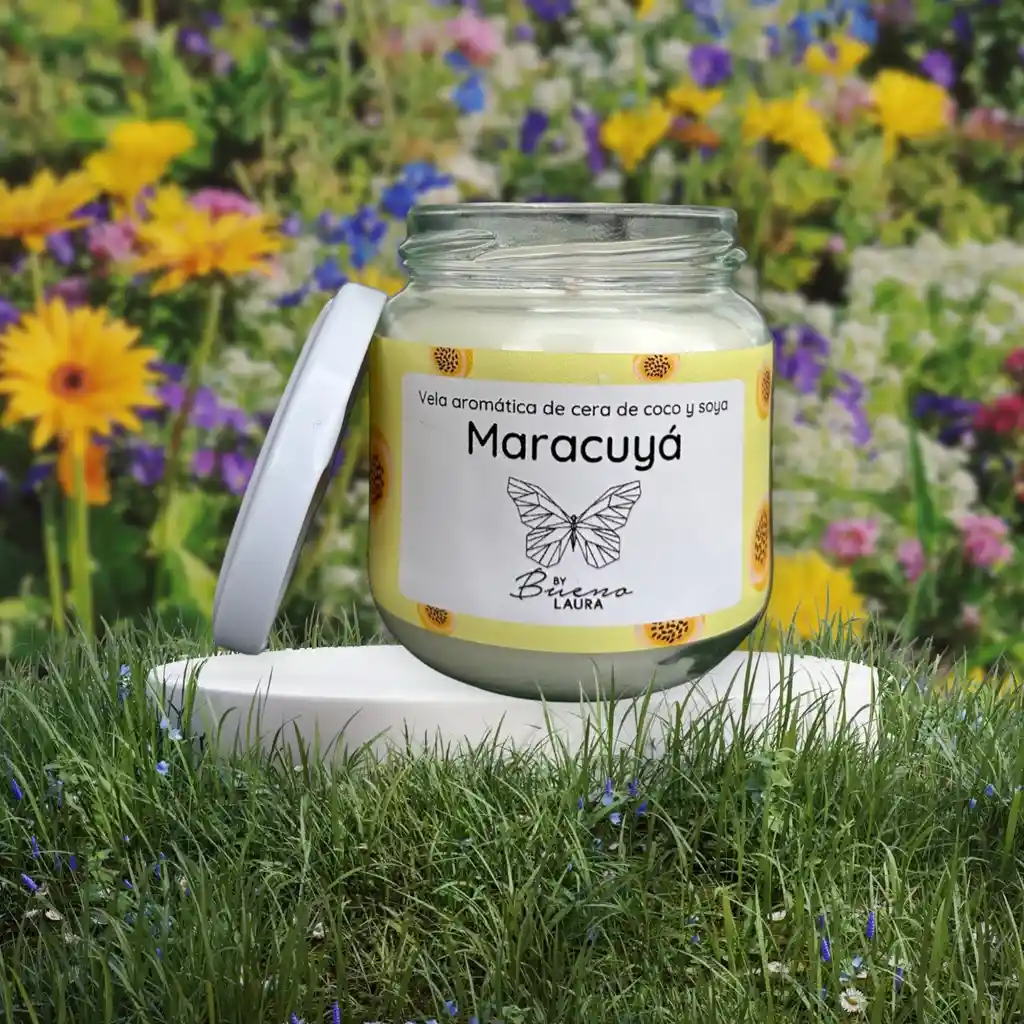 Vela Corporal Y Ambiente Vainilla