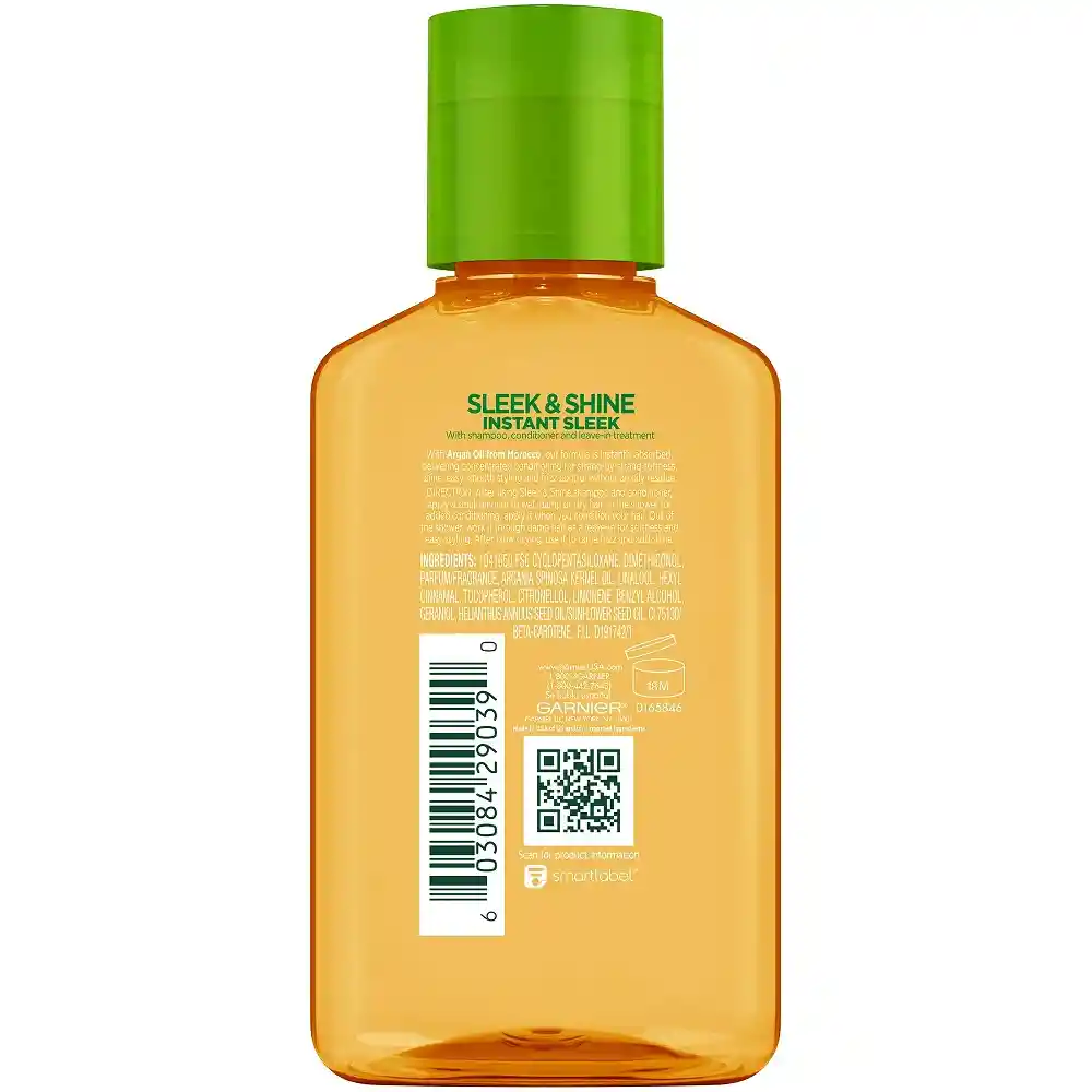 Garnier Fructis Sleek Shine Aceite Elegante Marroquí Moroccan Oil 3.75 Ml /111ml