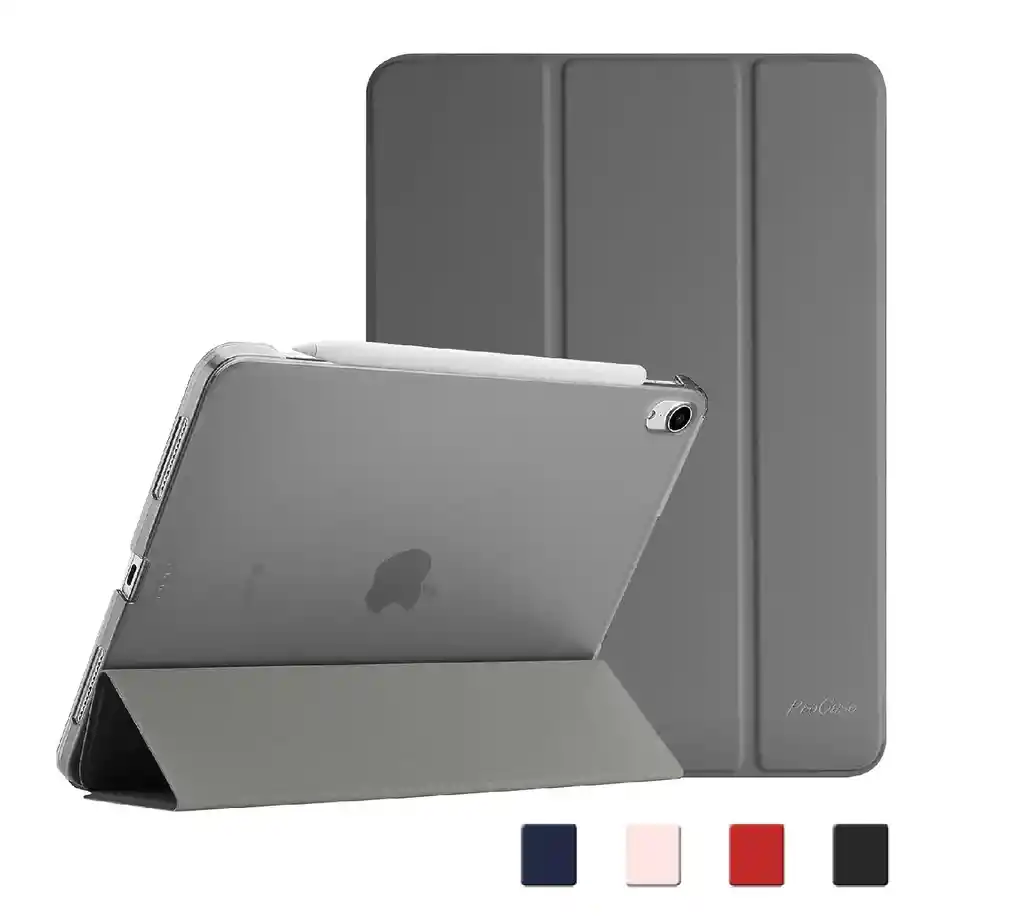 Estuche Protector Smart Case Para Ipad Air 11 Chip M2 6ta Gen - Gris