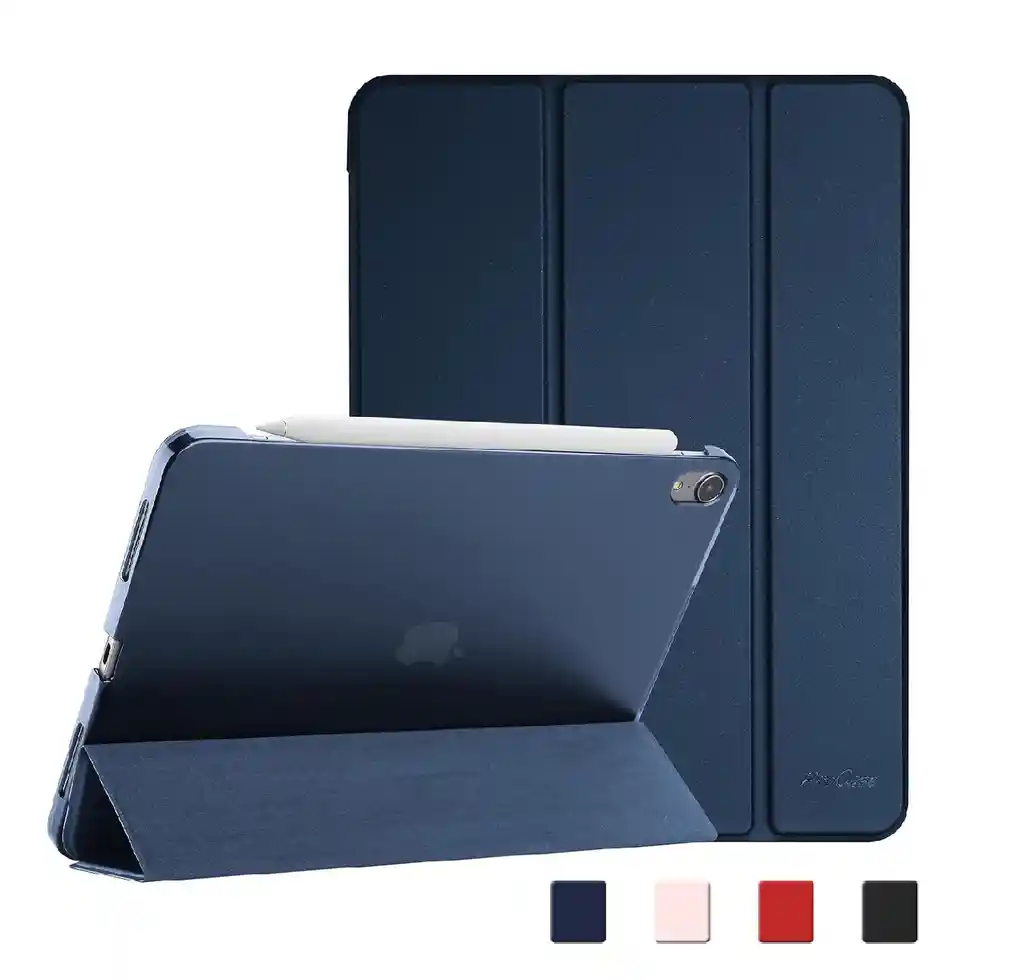 Estuche Protector Smart Case Para Ipad Air 11 Chip M2 2024 Y Ipad Air 11 Chip M3 2025 - Azul