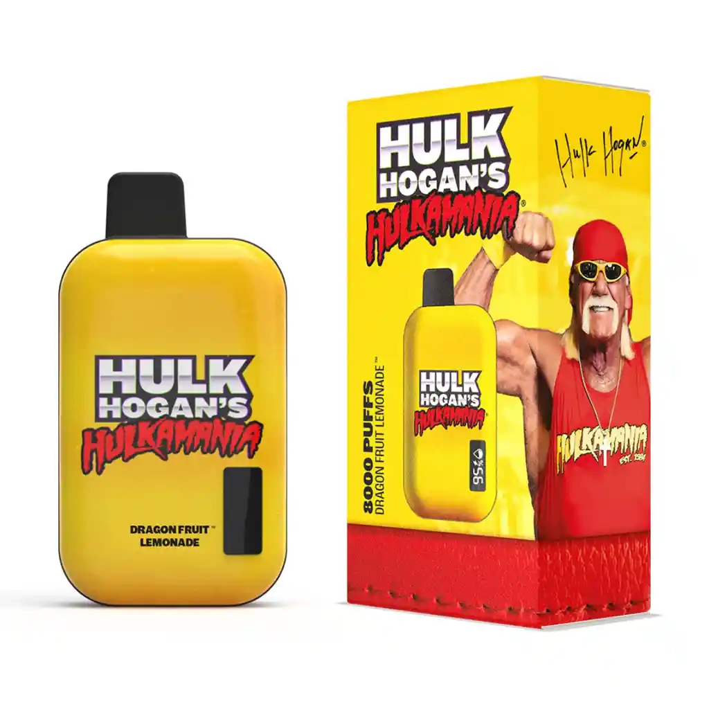 Vaper Hulk Hogan - 8000 Puffs - Strawberry Banana