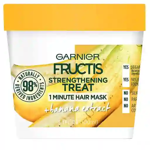 Garnier Fructis 1 Minuto Para El Cabello Con Extracto De Plátano