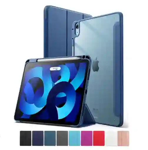 Estuche Protector Smart Clear Para Ipad Air 10.9 4a Y 5a Generacion – Azul