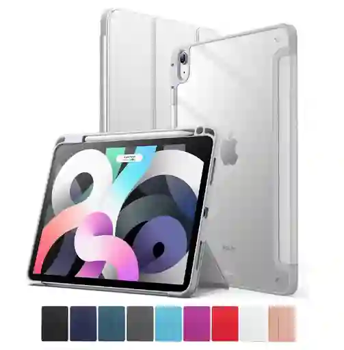 Estuche Protector Smart Clear Para Ipad Air 10.9 4a Y 5a Generacion – Gris