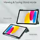 Estuche Protector Smart Clear Para Ipad Air 11 Chip M2 2024 Y Ipad Air 11 Chip M3 2025 – Gris