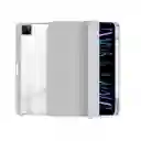 Estuche Protector Smart Clear Para Ipad Air 11 Chip M2 2024 Y Ipad Air 11 Chip M3 2025 – Gris