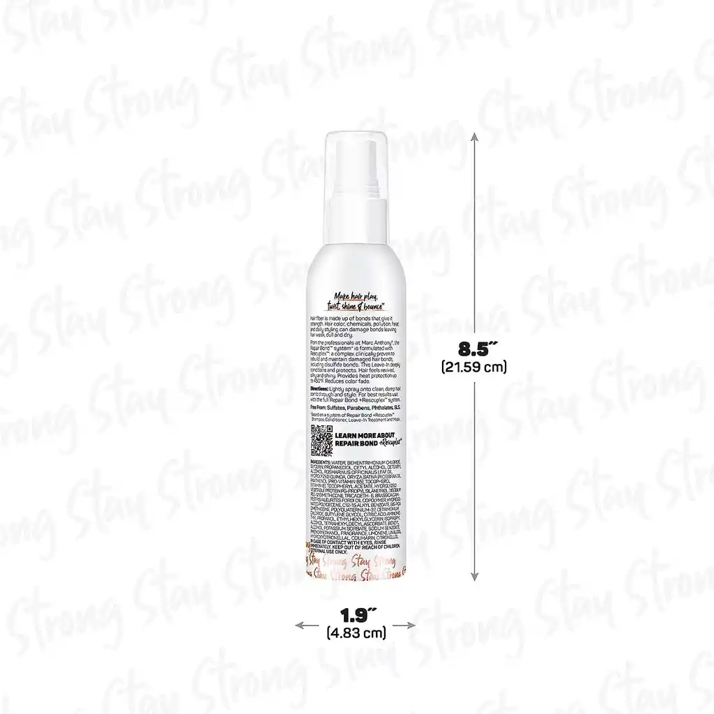 Marc Anthony Tratamientor Sin Enjuague. Repara Y Fortalece 8.45 / 250ml