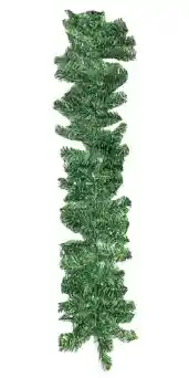 Guirnalda Verde Alambrada 20 Cm X 2,7 M Lardo