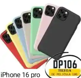 Iphone 16 Pro Silicone Case / Funda Protectora