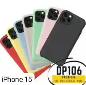 Iphone 15 Silicone Case / Funda Protectora