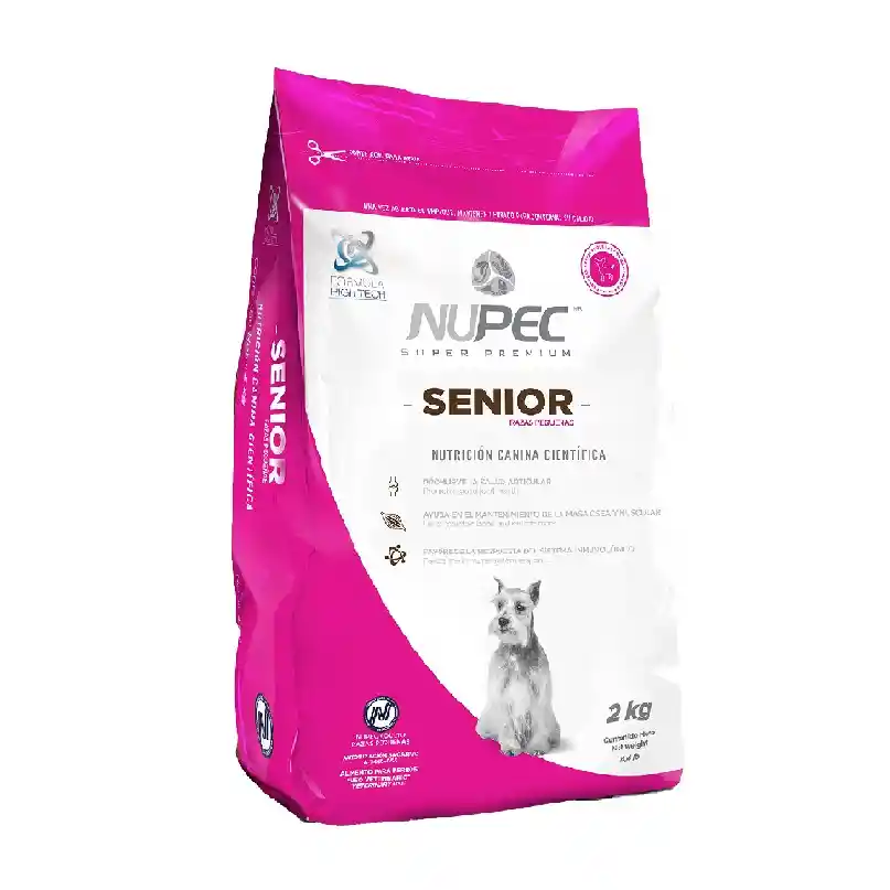 Nupec Dog Senior Razas Pequeñas