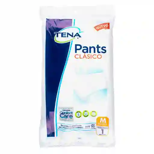 1x Pañales Tena Pants Ultra Tipo Pantaloncillo Calzoncillo Unisex Talla M