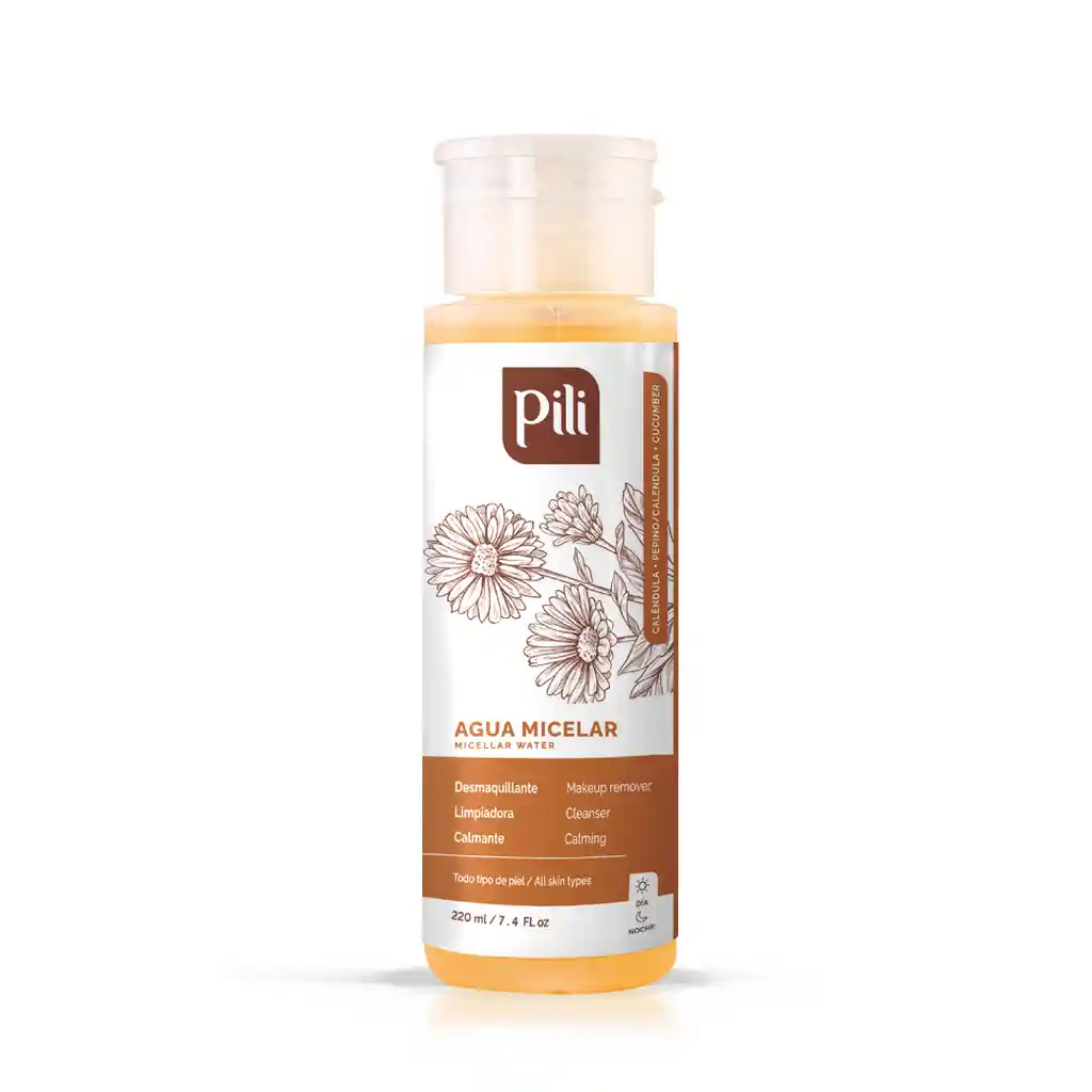 Agua Micelar 220 Ml Pili