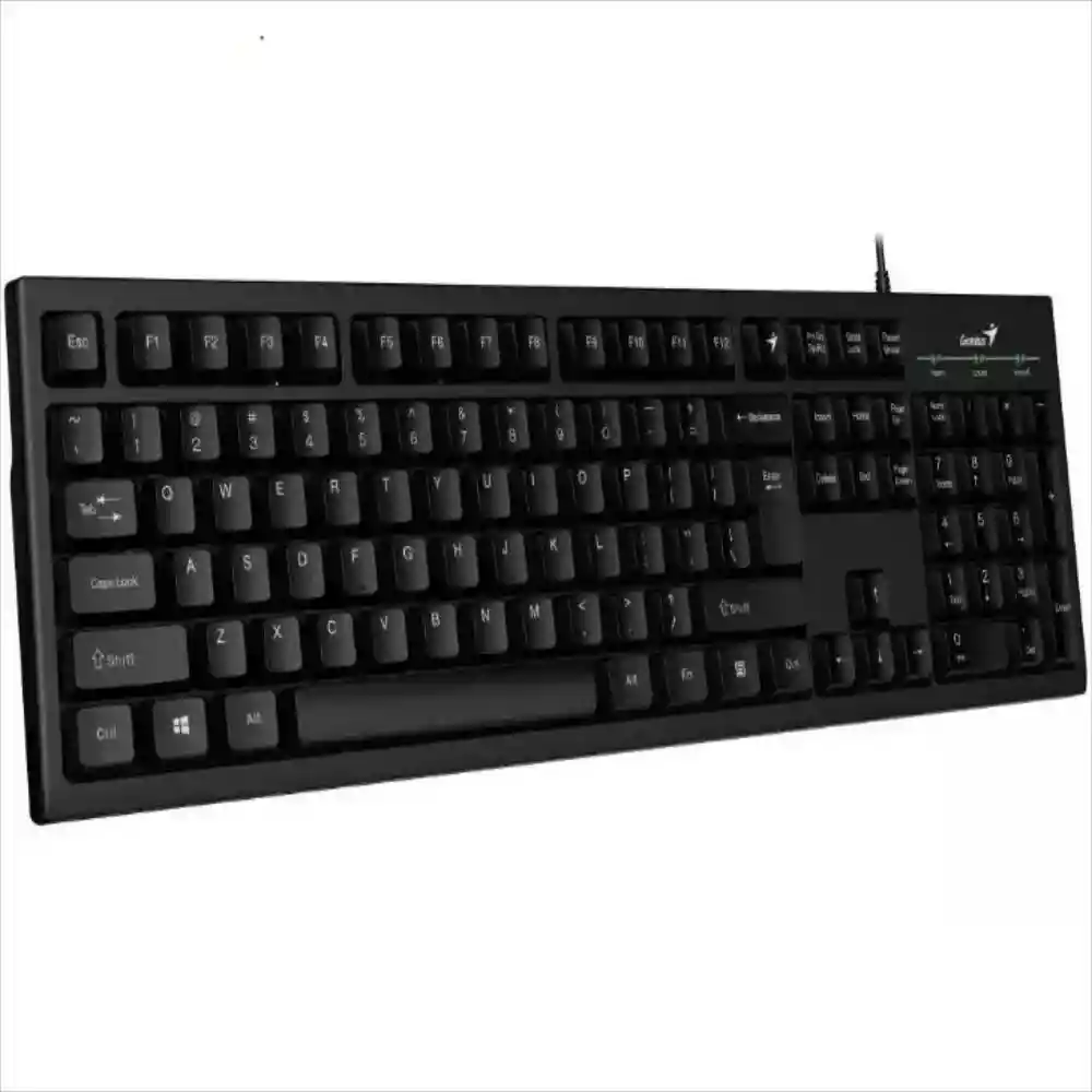 Teclado Genius Usb Smart Kb 100 Negro Con Letra Ñ