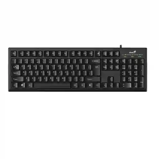 Teclado Genius Usb Smart Kb 100 Negro Con Letra Ñ