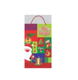 Bolsa Regalo Navidad 40 Cm X 25,5 Cm X 7 Cm