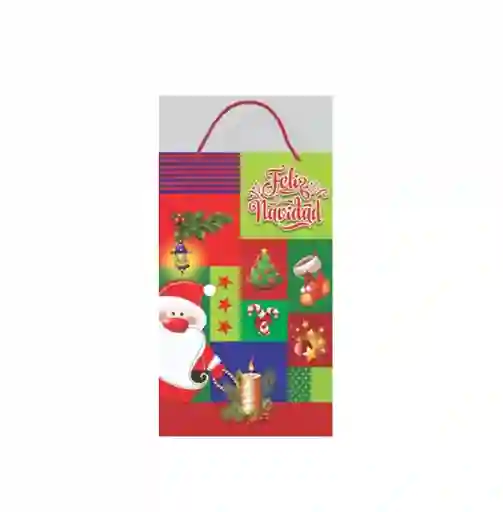 Bolsa Regalo Navidad 40 Cm X 25,5 Cm X 7 Cm
