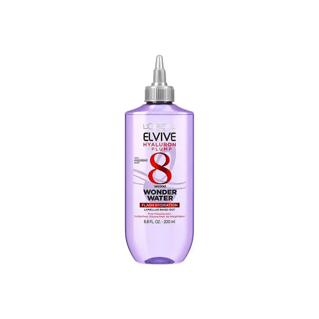 Loreal Paris Hidratacion Del Cabello Instantanea Elvive Hyaluron Hydration Wonder Water 6.8 Oz / 200ml