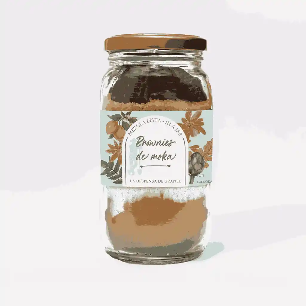 In A Jar Brownies De Moka