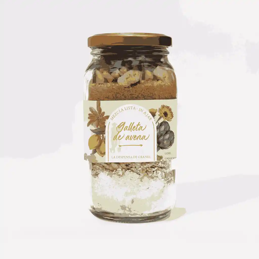 In A Jar Galletas De Avena