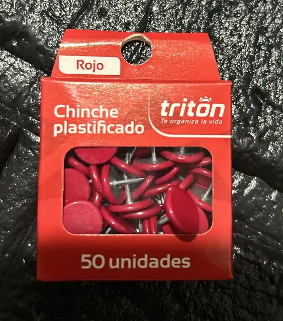 Chinches Plastificados Caja X50 Unidades