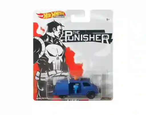 Auto Hot Wheels The Punisher Van Real Riders Marvel Original