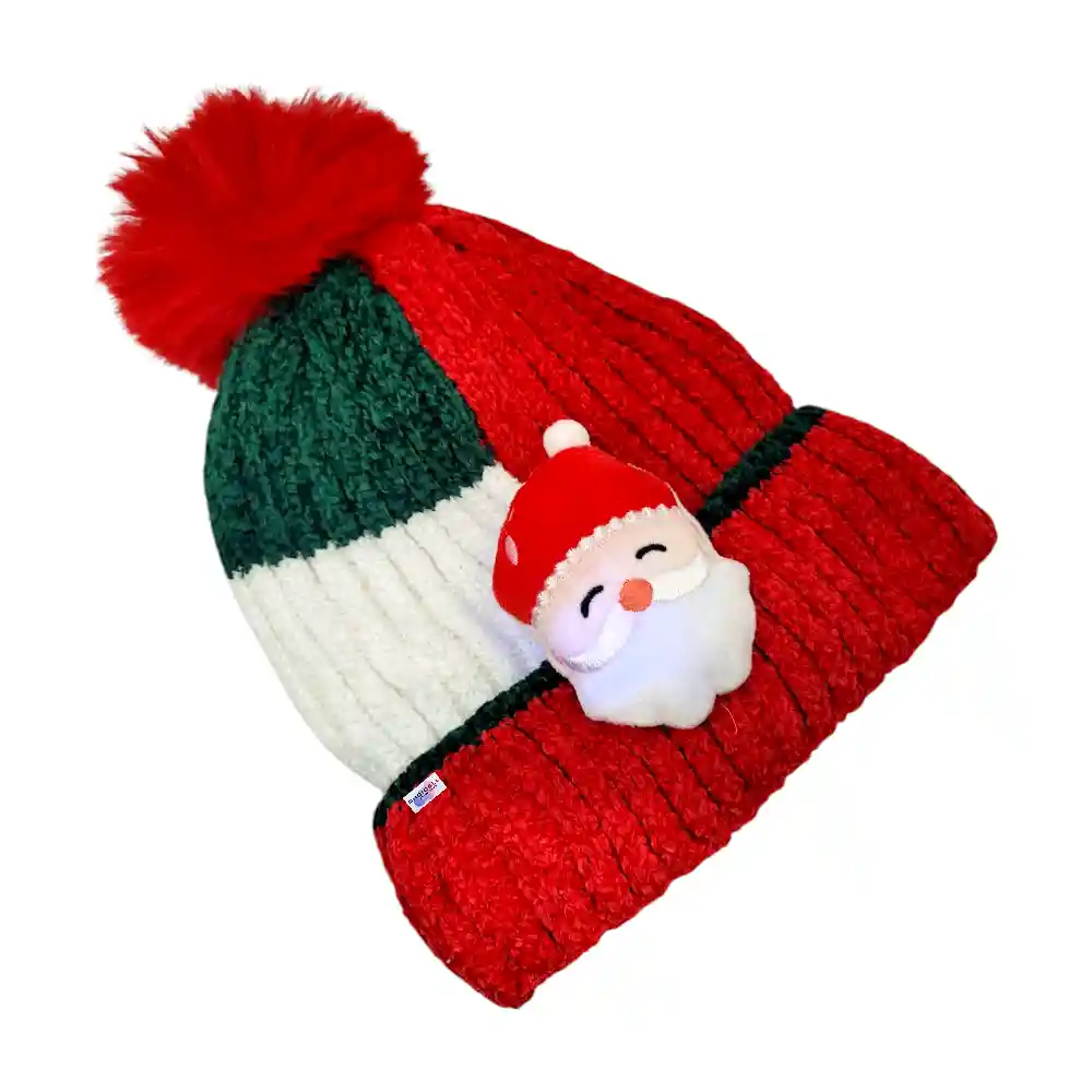 Gorro Navideño Térmico Con Luz Papá Noel Navidad