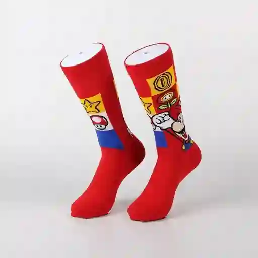 Medias De Diseño De Mario Bros