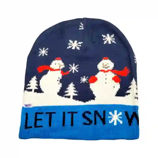 Gorro Navideño Térmico Diseño Tejido Navidad