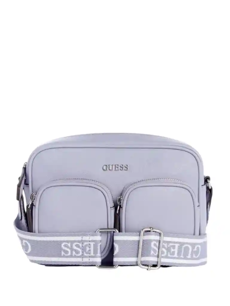 Crossbody Guess Bolso Manos Libres Color Lila Original