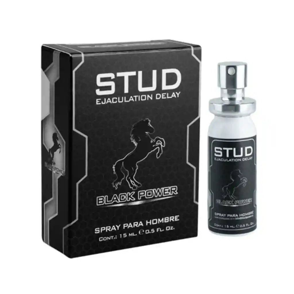 Retardante Sexual Stud Black Power 15ml En Spray