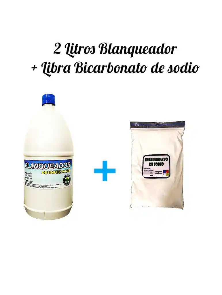 Combo Cloro X 2 L + Bicarbonato De Sodio X Libra